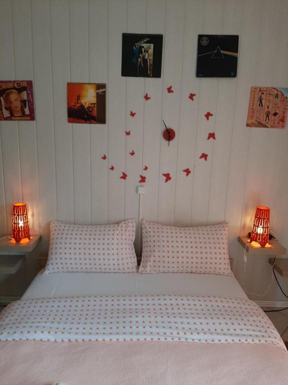 Posteľ alebo postele v izbe v ubytovaní Studio Apartments Fancy 2
