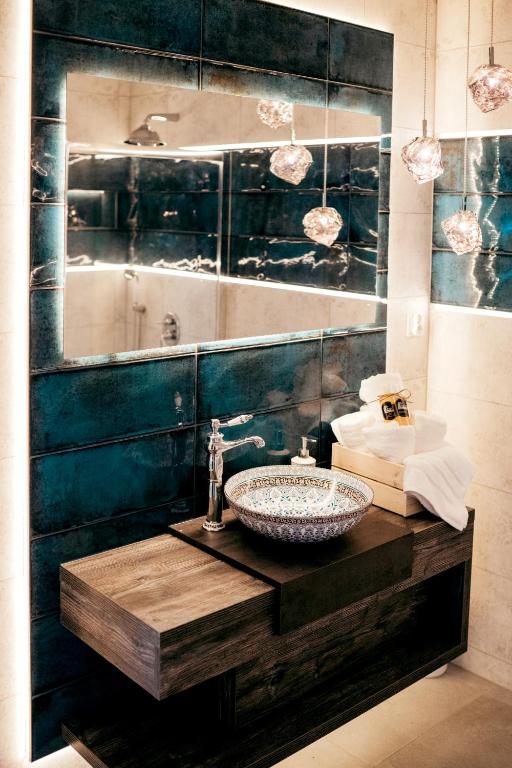 Kúpeľňa v ubytovaní Dream Hill - Dom Premium z jacuzzi oraz sauną w cenie i na wyłączność