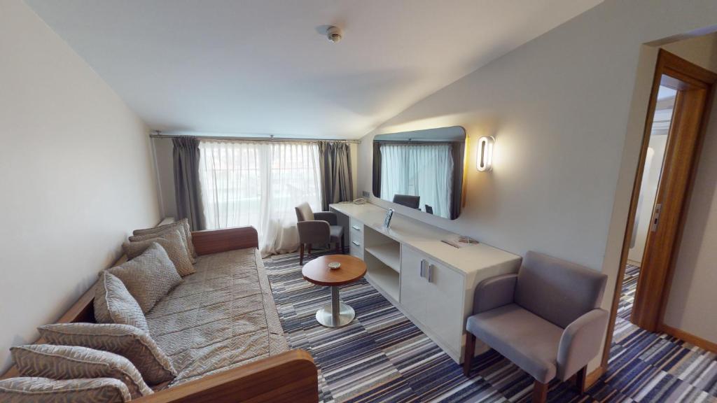 Posezení v ubytování Mimi Hotel Ankara
