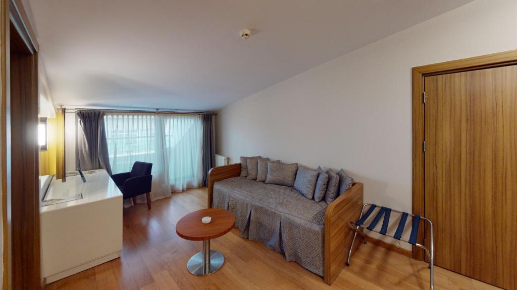 Posezení v ubytování Mimi Hotel Ankara