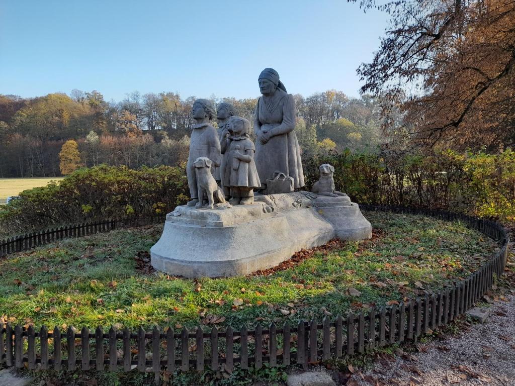 Ogród w obiekcie Pod skálou, Mánesova 646