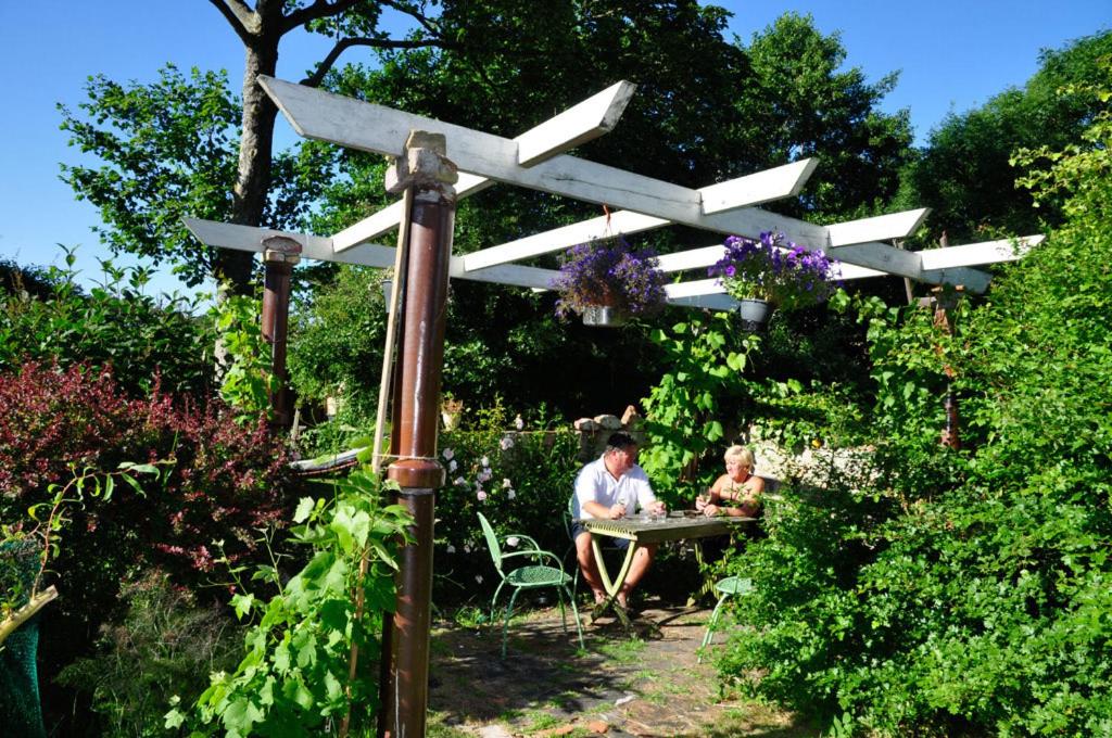 Zahrada ubytování B&B De Postoari Terschelling