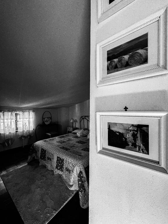 Postel nebo postele na pokoji v ubytování B&B Nero Buono
