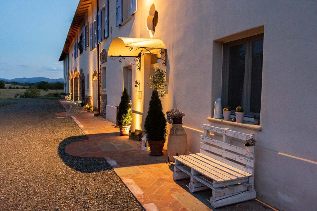 Budova, v ktorej sa ubytovanie bed & breakfast nachádza
