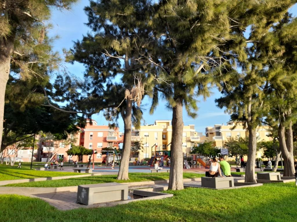 Zahrada ubytování Tenerife Homestay