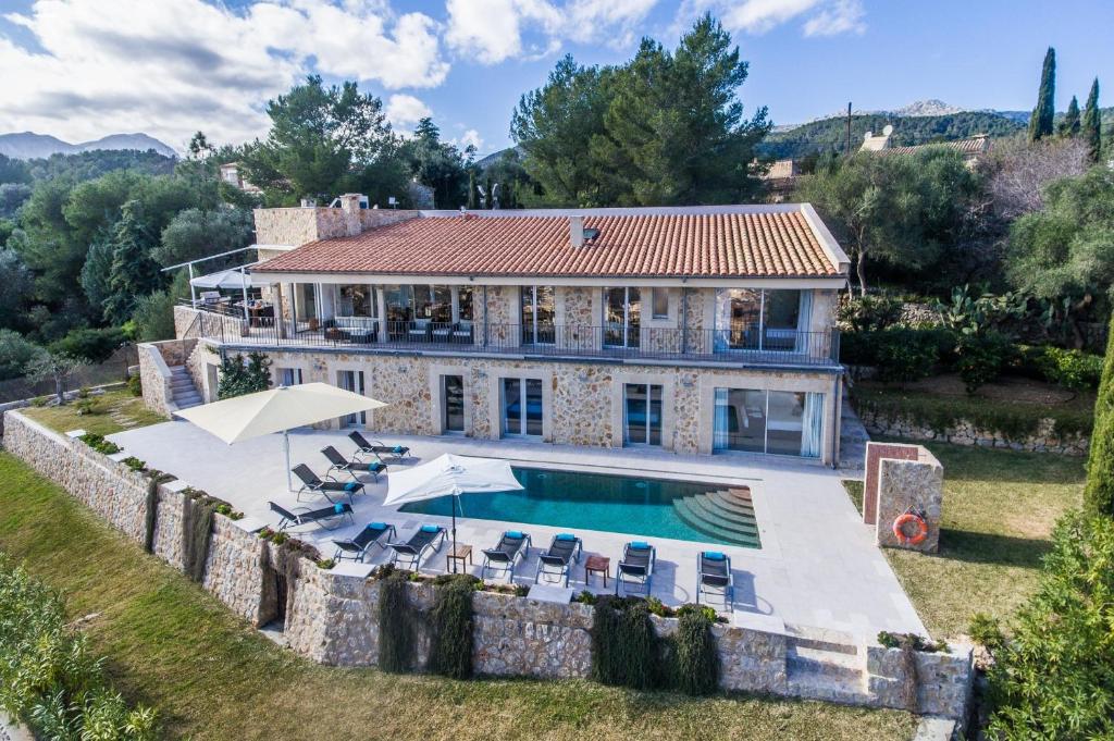 Beautiful Pollensa House Casa Estella Overlooking Old Town 5 bedrooms Calvari
