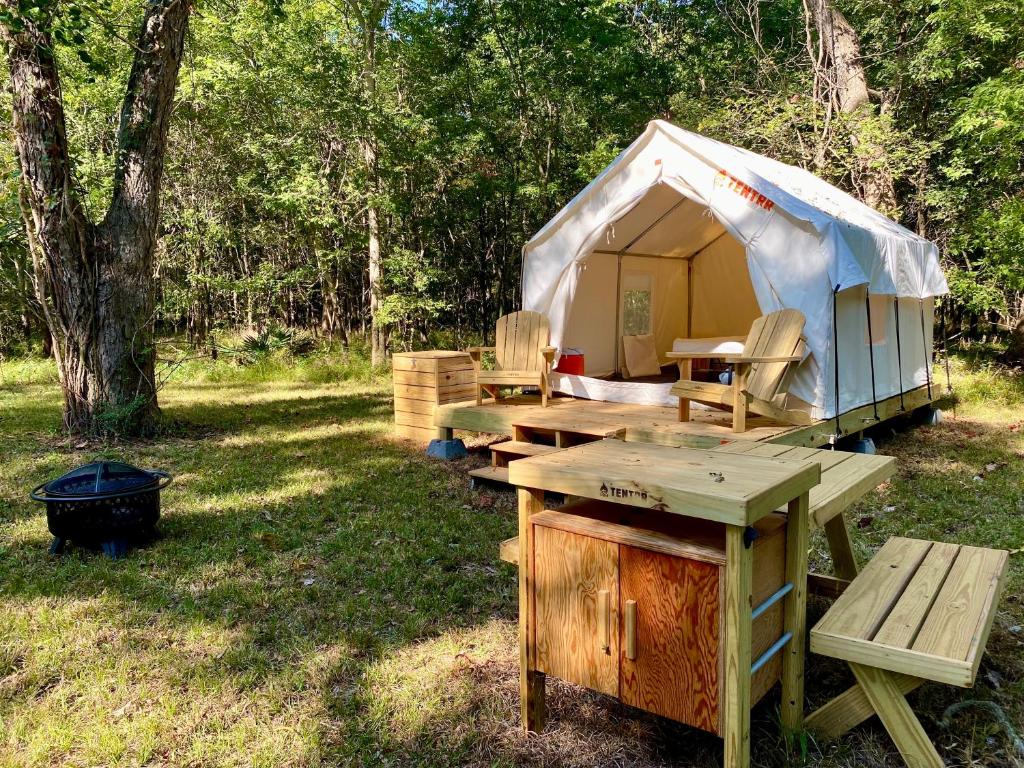 Tentrr State Park Site Texas Brazos Bend State Park Trailside D Single Camp, Needville