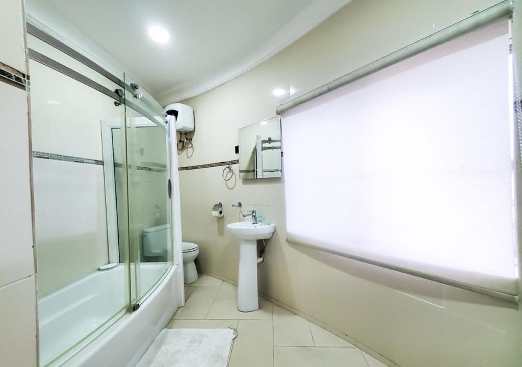 Koupelna v ubytování Medallion Hotels