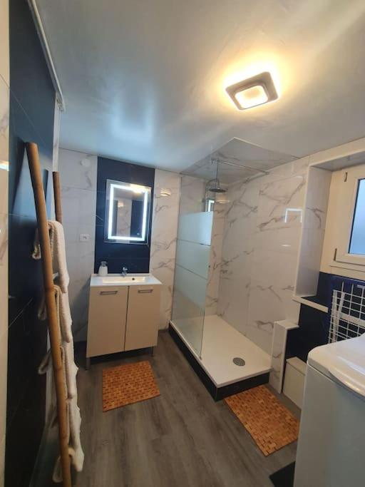 Telewizja i/lub zestaw kina domowego w obiekcie - 1 - Appartement charmant moderne 5 pers T3 73m2