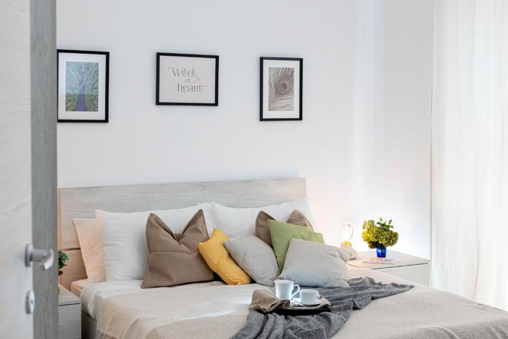 Posteľ alebo postele v izbe v ubytovaní Sweet Home in Laterano