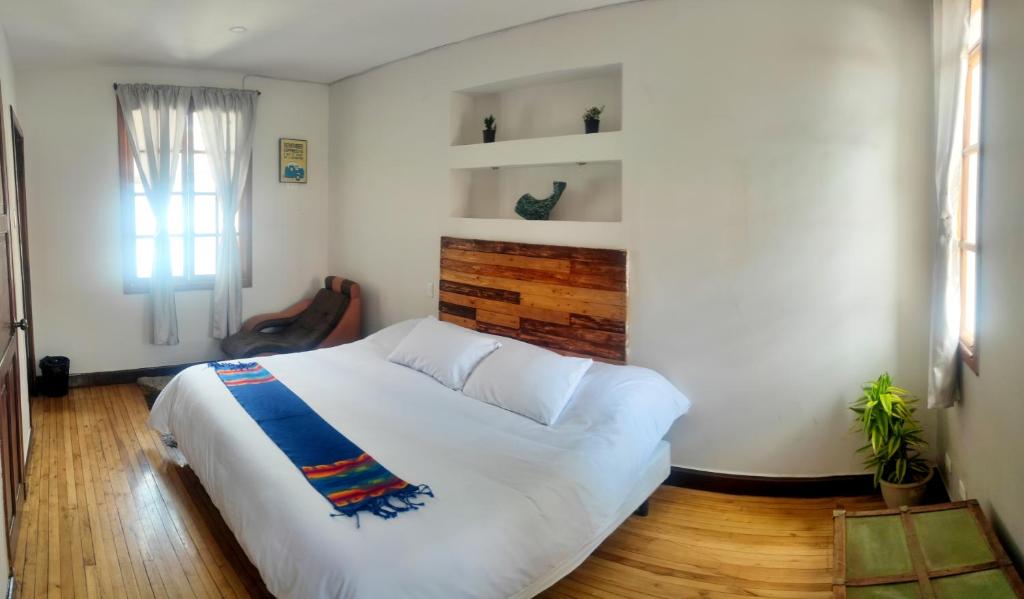 Postel nebo postele na pokoji v ubytování Minka Hostel