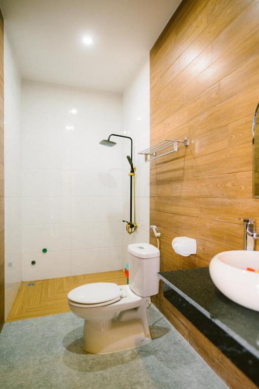 Koupelna v ubytování Hoi An Nguyen Homestay