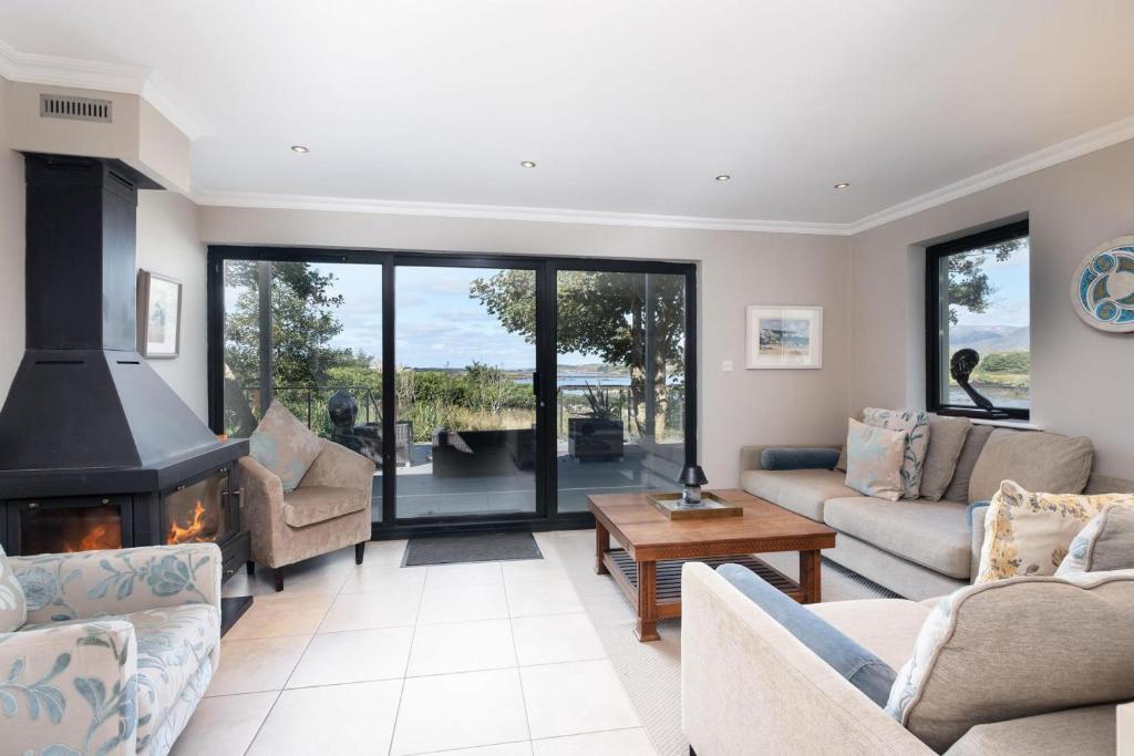 Posezení v ubytování Cottage 424 - Cashel