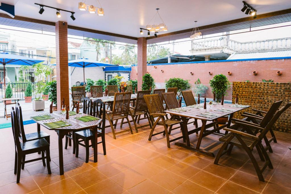 Restaurace v ubytování Hoi An Nguyen Homestay
