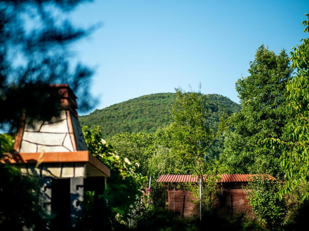 Výhľad na hory alebo výhľad na hory priamo z dovolenkového domu