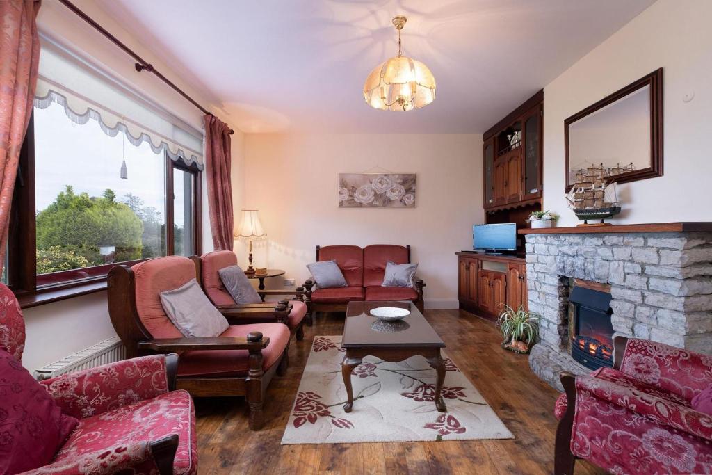 Posezení v ubytování Cottage 431 - Oughterard