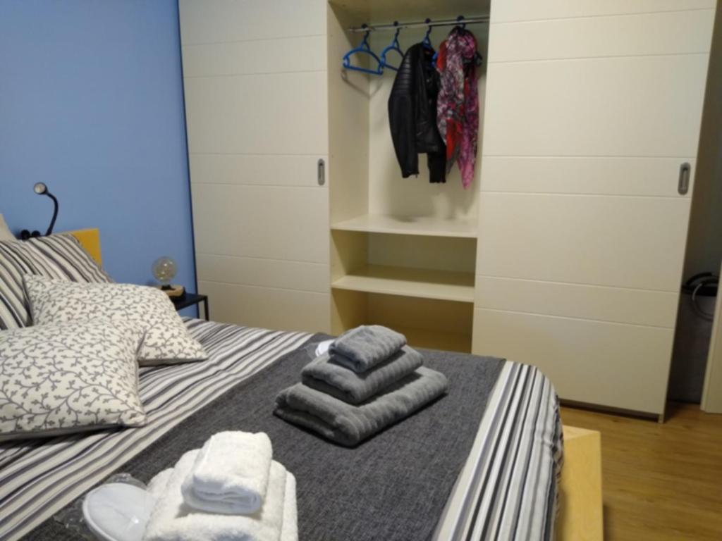 Postel nebo postele na pokoji v ubytování Mi AN HOME