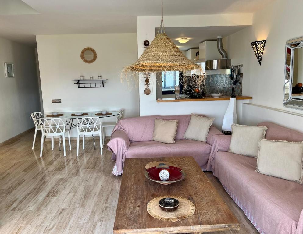 Posezení v ubytování Apartamento Mar i Sol El Cotillo
