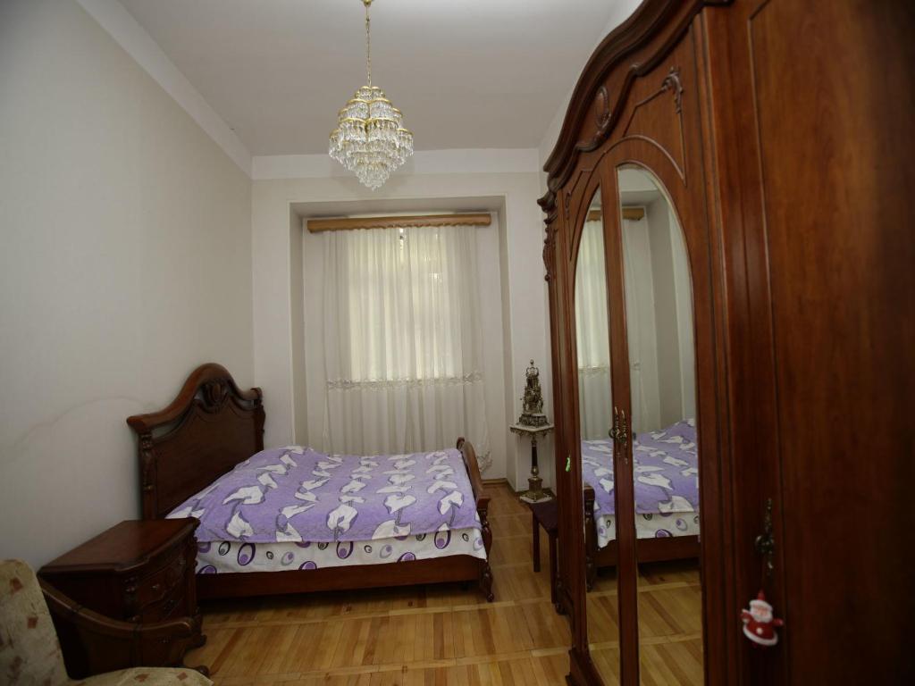 Postel nebo postele na pokoji v ubytování Leila