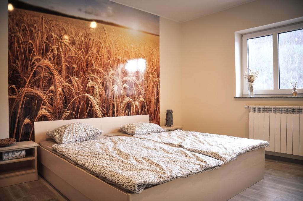Postel nebo postele na pokoji v ubytování Rosa Bed and Breakfast