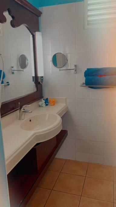 Koupelna v ubytování Studio Premium Vue Mer, Plage