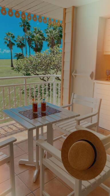 Balkón nebo terasa v ubytování Studio Premium Vue Mer, Plage