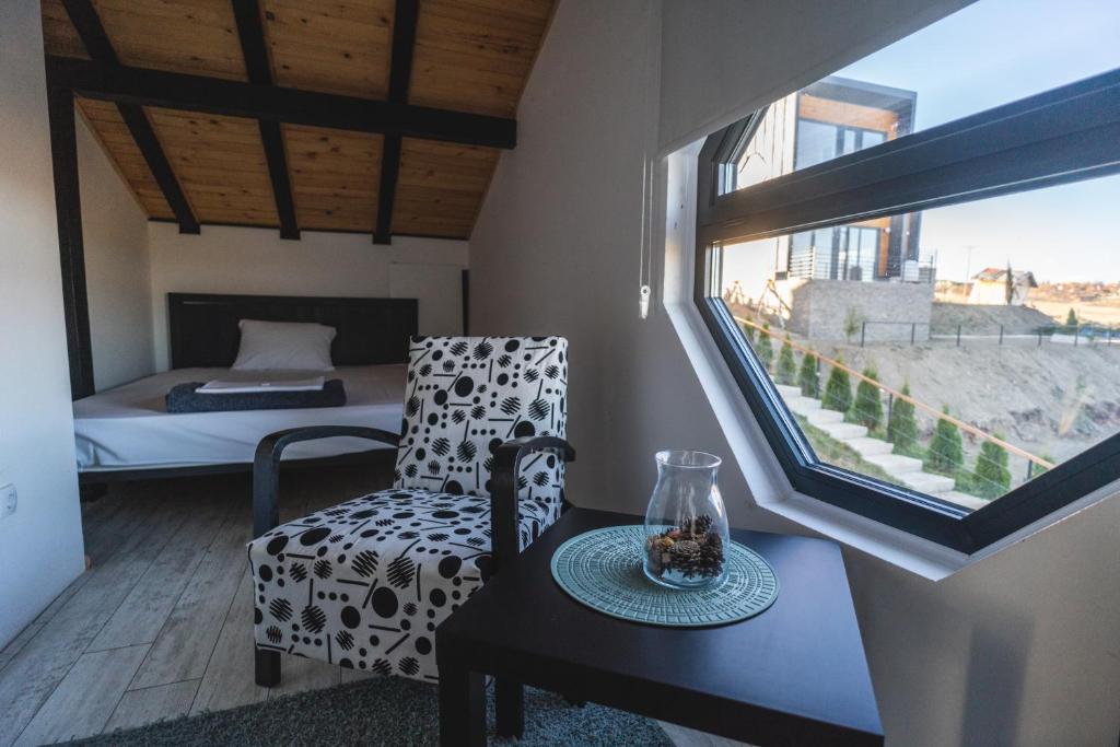 Posezení v ubytování Wild nest Zlatibor Bear