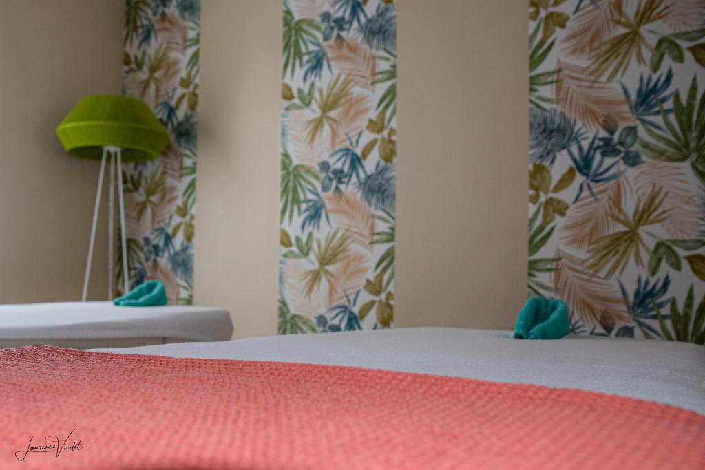 Postel nebo postele na pokoji v ubytování Boutik Hôtel 2A - Adult Only