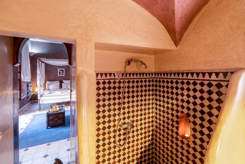 Koupelna v ubytování Riad Rêves D'orient & Spa