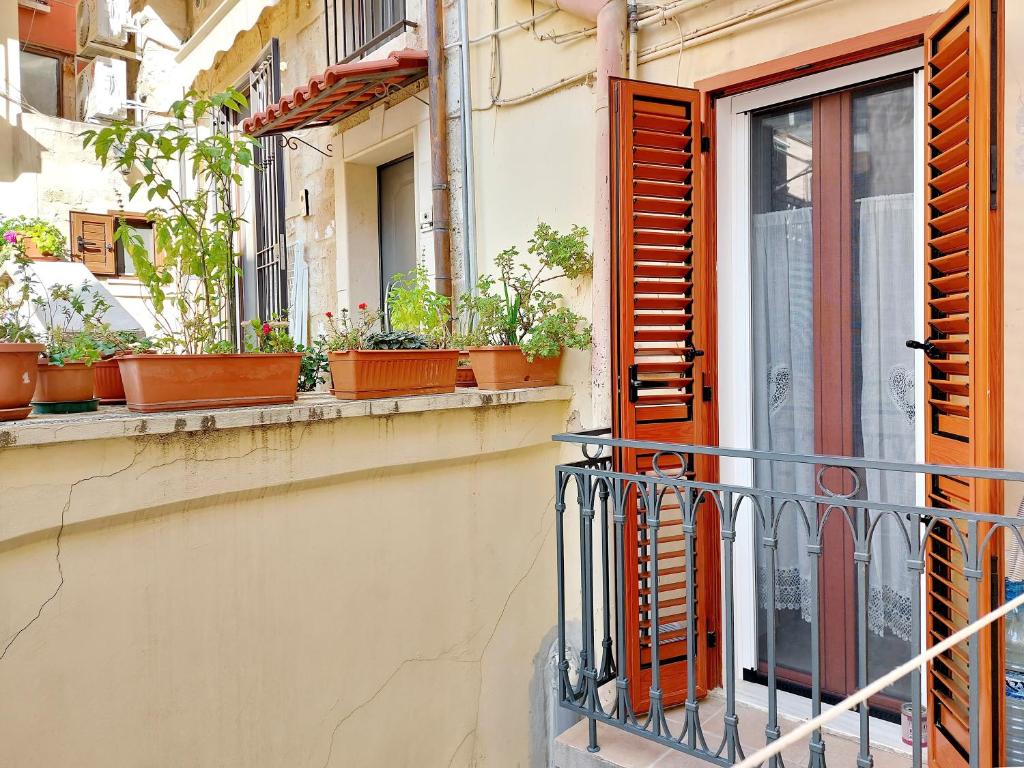 Balkón nebo terasa v ubytování Casa vacanze LaCorte ByFrancy