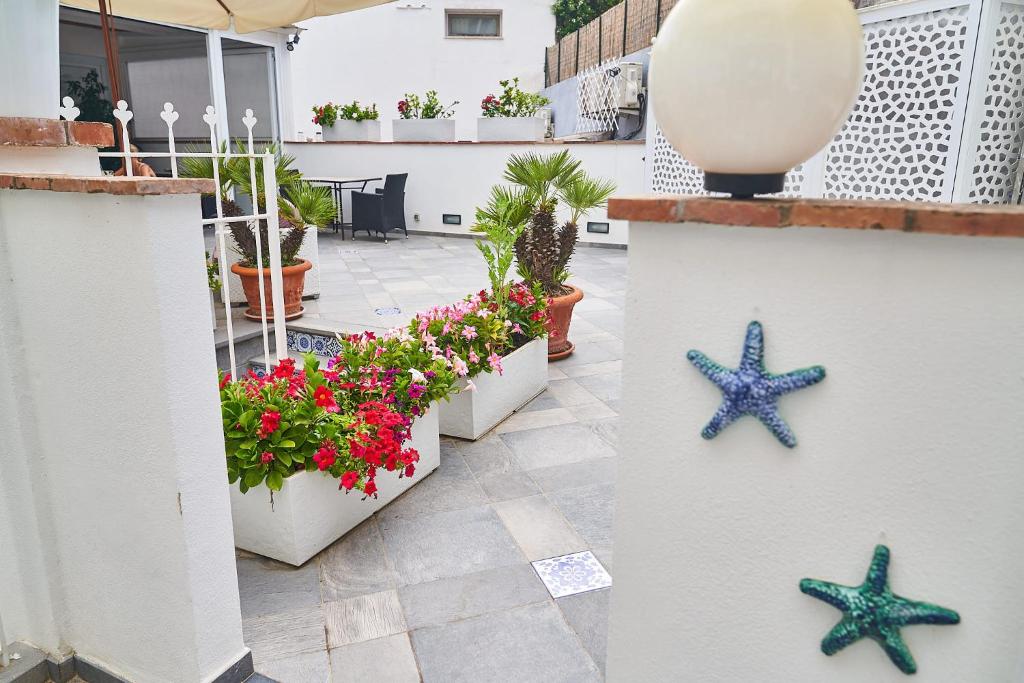 Balkón nebo terasa v ubytování B&B Casa Silvana