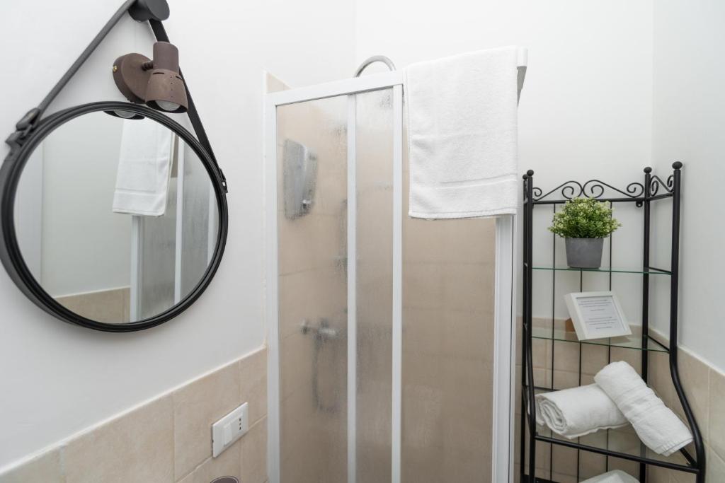 Koupelna v ubytování Zaira b&b