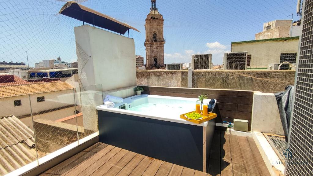 Living4Malaga Skyline Apartments - Studio -appartement Met Dak En Spa -bad