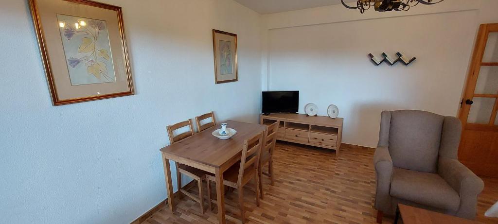 TV a/nebo společenská místnost v ubytování La Vista de Gredos III