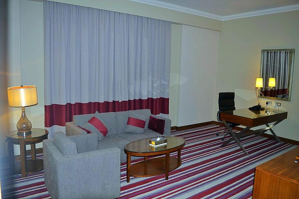 Posezení v ubytování Wonder Palace Hotel Qatar