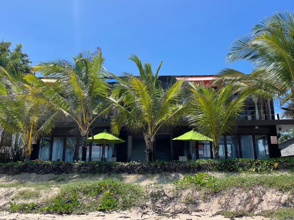 Zahrada ubytování Mi Playa Galapagos Beachfront