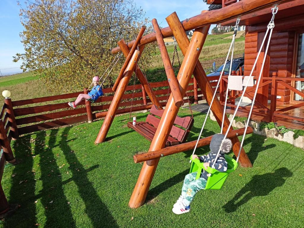 Detský kútik v ubytovaní Podhalańskie Domki u Magdusi i Marcina z Jacuzzi