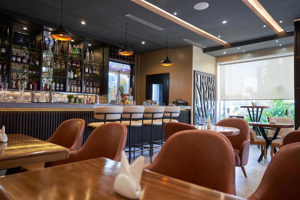Nápoje v ubytování Monty Suites Lekki