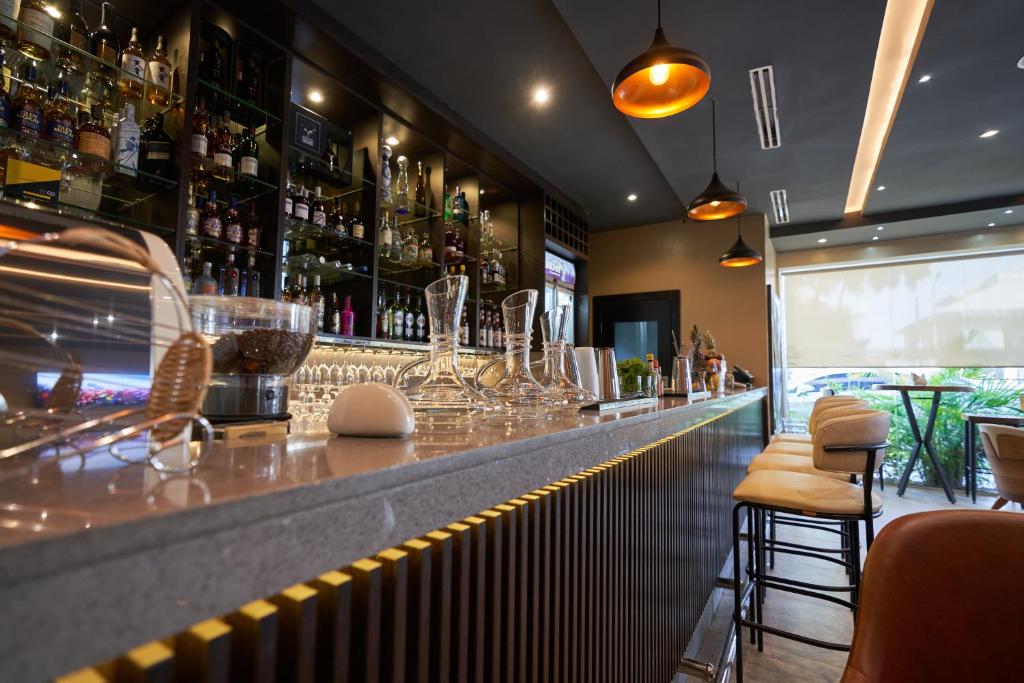 Nápoje v ubytování Monty Suites Lekki