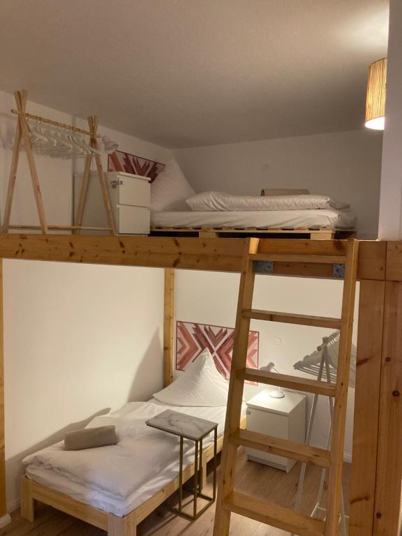 Postel nebo postele na pokoji v ubytování Minimal Hostel No.43