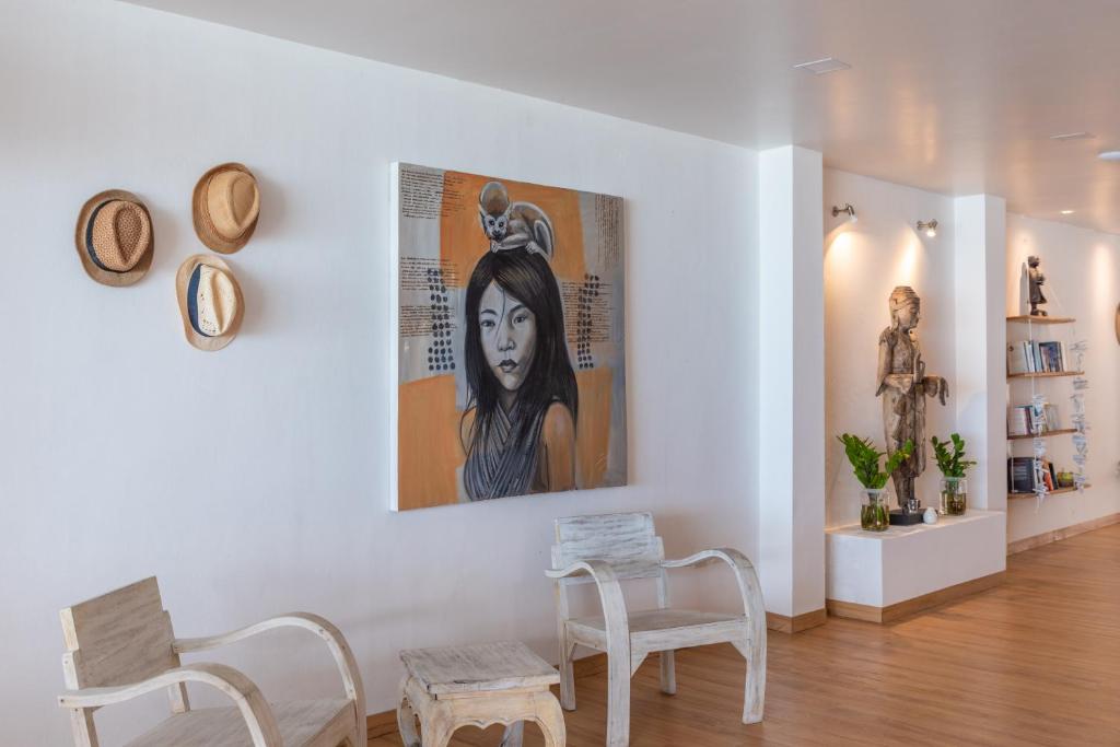 Posezení v ubytování Riviera Beach Hotel