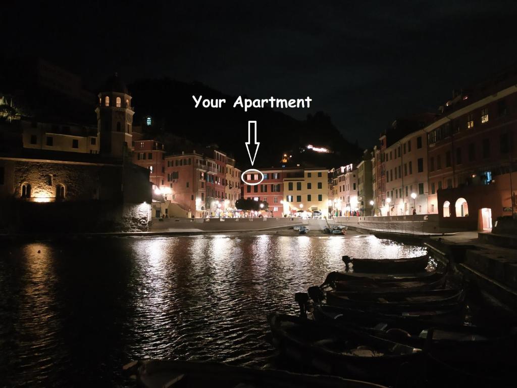 Výhled na řeku, která protéká v blízkosti apartmánu