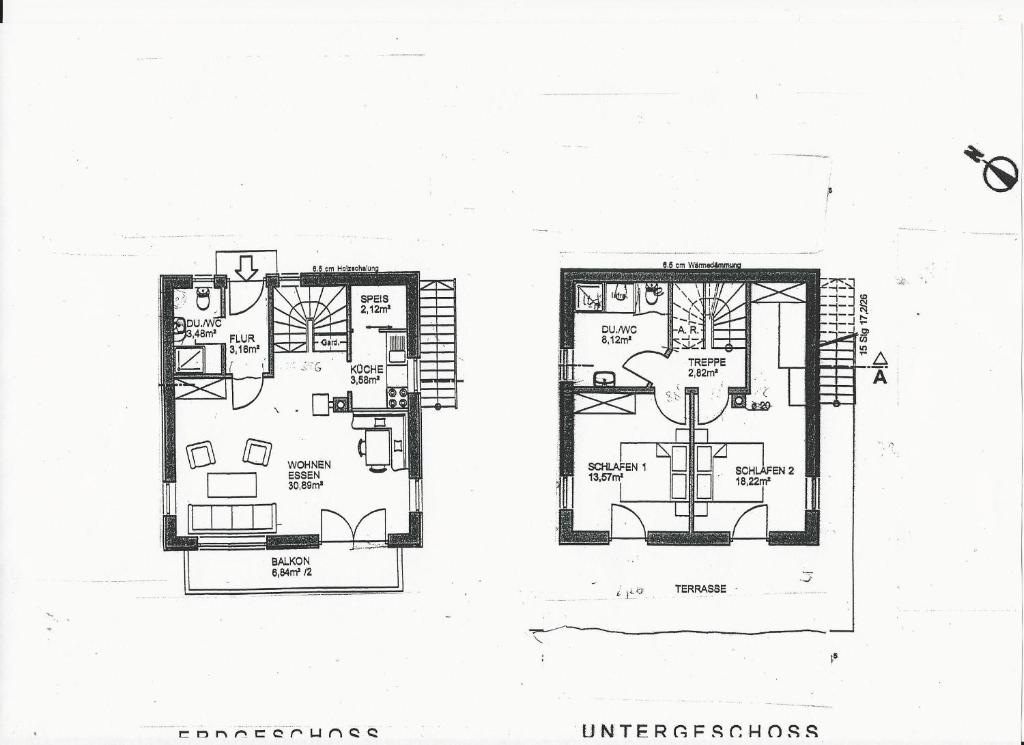 Půdorys ubytování Hotel & Chalets Lampllehen