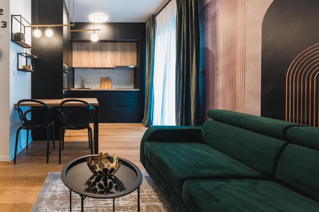 Χώρος καθιστικού στο Flexible SelfCheckIns 37 - Zagreb - Parking - Loggia - New - Luxury