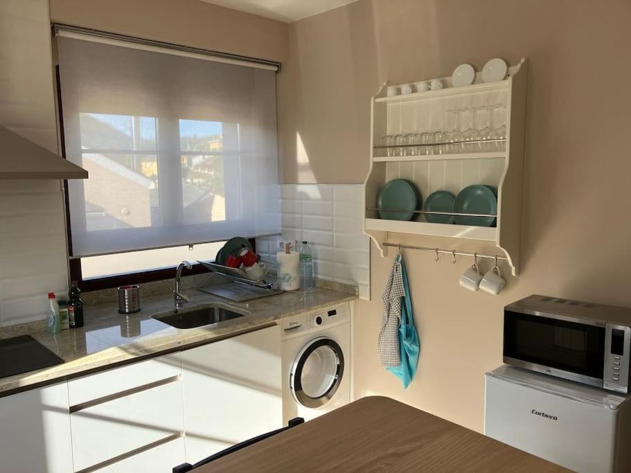 Kuchyň nebo kuchyňský kout v ubytování A Casa da Fonte