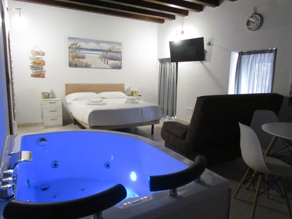 Allo Apartments Plateros Centro Jacuzzi Comunitario - Loft Mit Privater Hydromassage-Badewanne