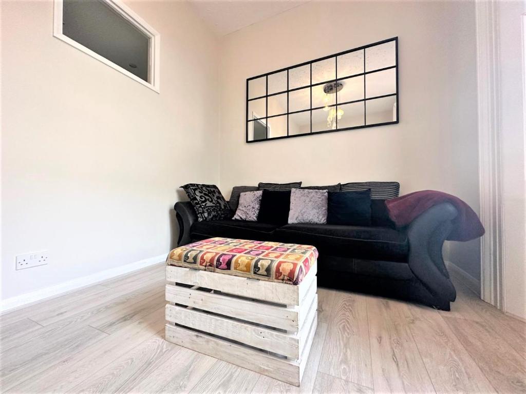 Гостиная зона в FLASH SALE Brighton City Centre 1Bedroom Flat BN16SMA02