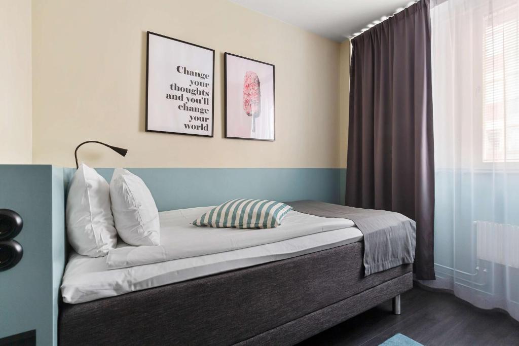 Postel nebo postele na pokoji v ubytování Best Western Kom Hotel Stockholm
