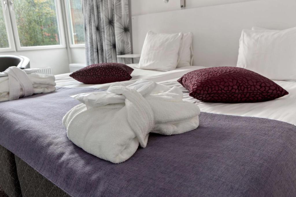 Postel nebo postele na pokoji v ubytování Best Western Kom Hotel Stockholm