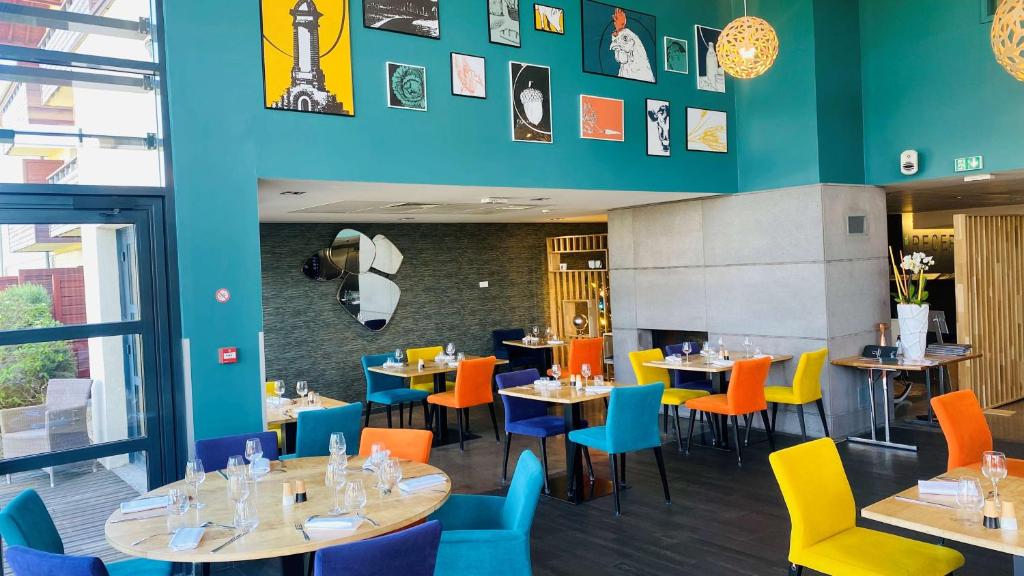 Posezení v ubytování Best Western Plus Hôtel Gergovie